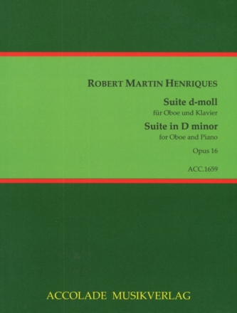 Suite d-Moll op.16 f�r Oboe und Klavier