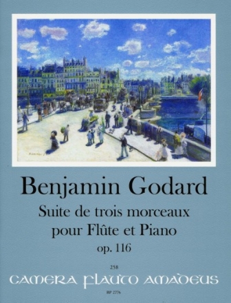 Suite de trois morceaux op.116 pour fl�te et piano