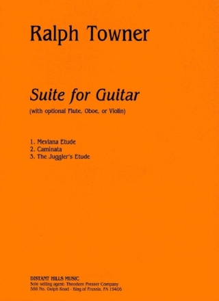 Suite for guitar, with opt. flute, oboe or violin
