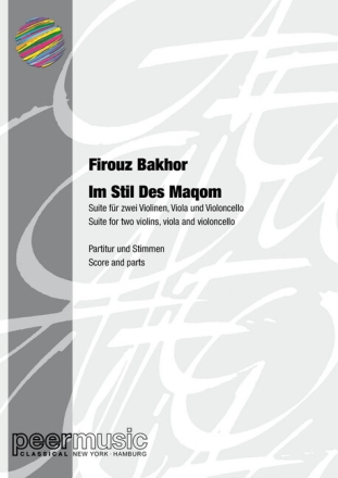 Suite im alten Stil des Shashmaqom f�r Streichquartett Partitur und Stimmen