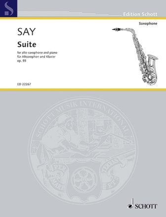 Suite op.55 f�r Altsaxophon und Klavier