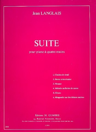 Suite pour piano � 4 mains