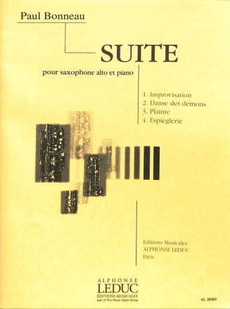 Suite pour saxophone alto et piano