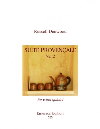 Suite Provencale No.2 for wind quintet (fl, ob, klar, hrn, fag) SCORE+PARTS