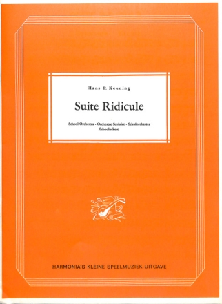 SUITE RIDICULE FUER SCHULOR- CHESTER - PARTITUR -