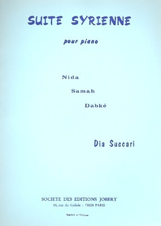 Suite syrienne pour piano