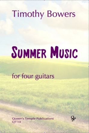Summer Music for 4 guitars score and parts