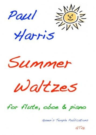 Summer Waltzes for flute, oboe and piano parts