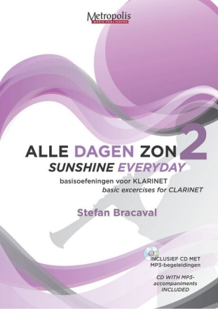 Sunshine Everyday - Alle Dagen Zon  Vol.2 (+mp3) for clarinet Text nl/en