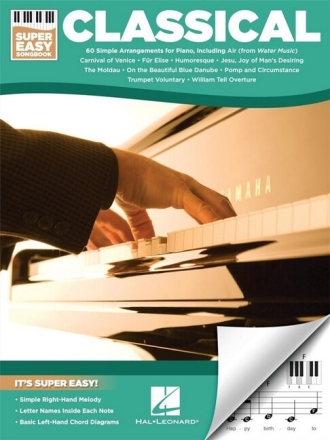 Super easy Songbook - Classical for piano