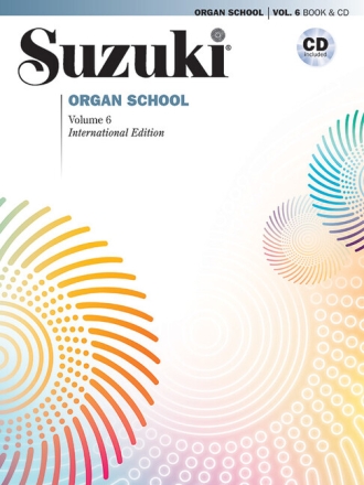 Suzuki Organ School vol.6 (+CD) for organ international edition