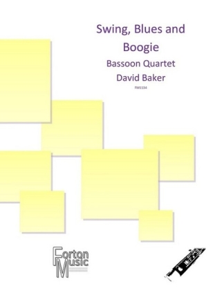 Swing, Blues and Boogie 3 bassoons and contrabassoon  score and parts