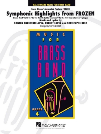 Symphonic Highlights from Frozen for brass band score and parts