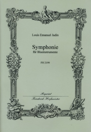 Symphonie f�r Blasinstrumente Partitur und Stimmen Archivkopie
