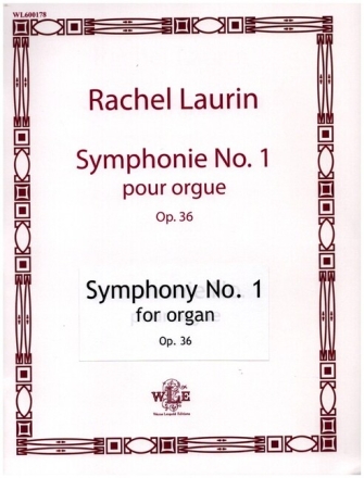 Symphonie no.1 op.36 pour orgue