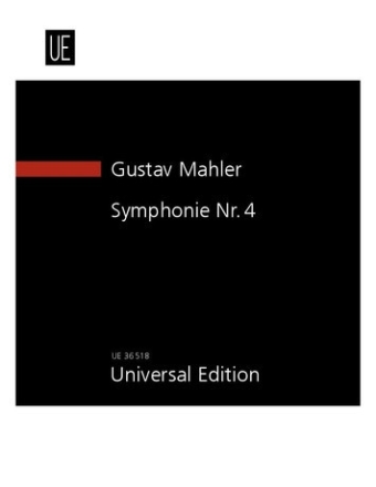 Symphony Nr. 4 f�r gro�es Orchester und Sopran-Solo Studienpartitur