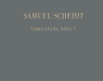 Tabulatura Nova Teil 1