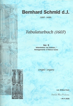 Tabulaturbuch Band 5 f�r Orgel
