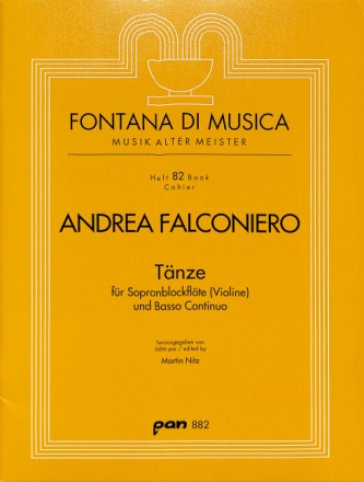 T�nze f�r Sopranblockfl�te (Violine) und Bc