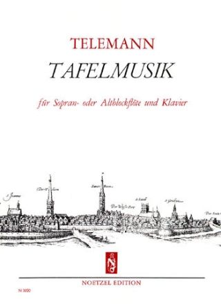 Tafelmusik f�r Sopran- oder Altblockfl�te und Klavier