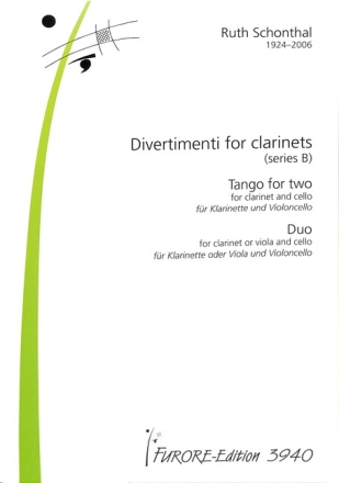 Tango for two  und  Duo f�r Klarinette (Viola) und Violoncello Partitur und Stimmen