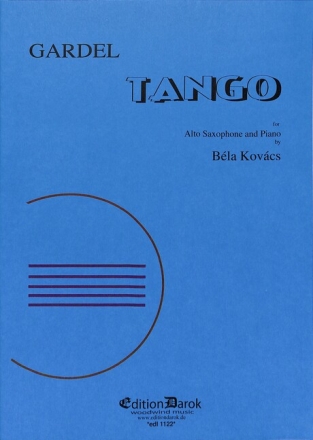 Tango f�r Altsaxophon und Klavier