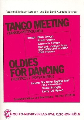Tango Meeting  und   Oldies for Dancing: Potpourris f�r Salonorchester