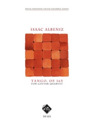 Tango op.165 for 4 guitars score and parts