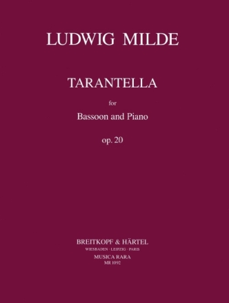 Tarantella op.20 f�r Fagott und Klavier