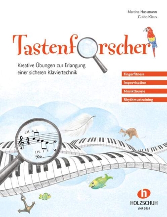 Tastenforscher f�r Klavier