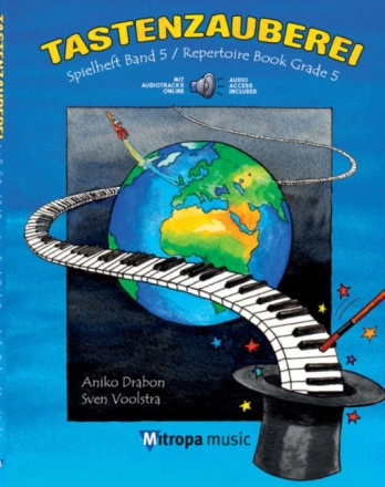 Tastenzauberei Band 5 - Spielheft (+Online Audio) f�r Klavier