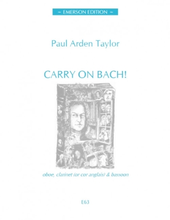 Taylor, Carry On Bach oboe, clarinet and bassoon buch