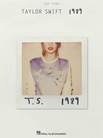 Taylor Swift - 1989 for easy piano songbook