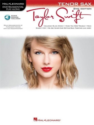 Taylor Swift (+Online Audio) for tenor saxophone 2nd edition