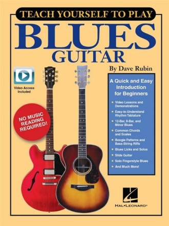 Teach yourself to play Blues Guitar (+Online Media) for guitar