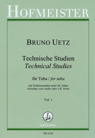 Technische Studien Band 1 f�r Tuba
