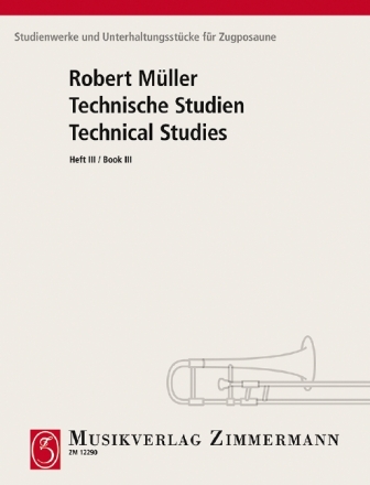Technische Studien Band 3 f�r Posaune