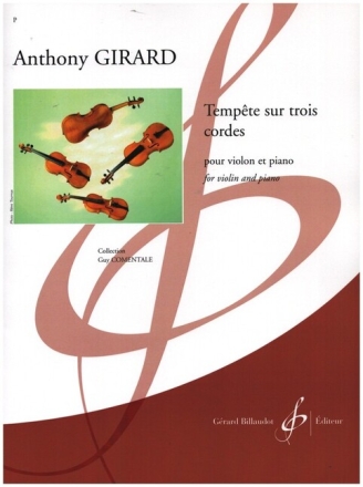 Temp�te sur trois cordes POUR VIOLON ET PIANO