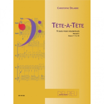 T�te-�-t�te vol.2 pour  2 violoncelles partition