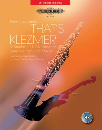 That's Klezmer (+CD) f�r 1-2 Klarinetten (Violinen) und Klavier, Begleitung ad lib Stimmen