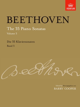 The 35 Sonatas vol.3 (+CD) for piano (en)