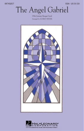 The Angel Gabriel  for female chorus a cappella (piano ad lib) score