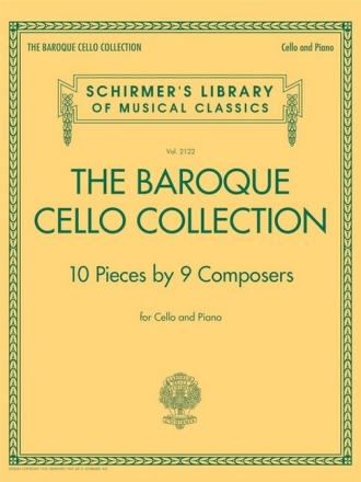 The Baroque Cello Collection for cello and piano