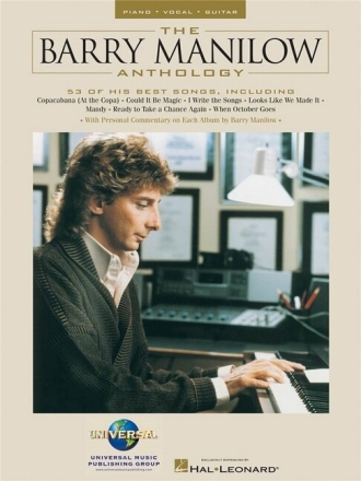 The Barry Manilow Anthology: piano/vocal/guitar songbook