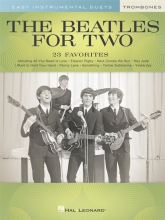 The Beatles for 2 trombones score