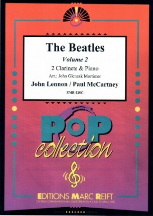 The Beatles vol.2: f�r 2 Klarinetten und Klavier Partitur und Spielpartitur