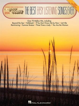 The best Easy Listening Songs ever: for keyboard (organ/piano) EZ play today vol.204