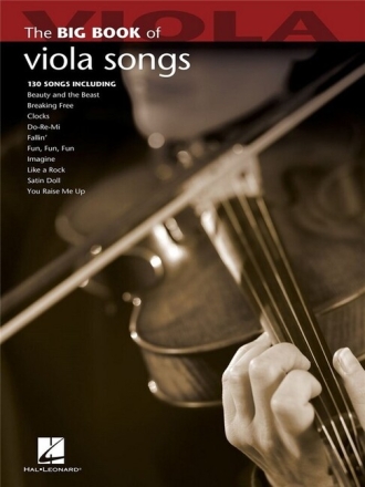 The big Book of Viola Songs for viola