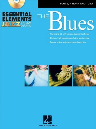 The Blues (+CD) for flute, horn and tuba