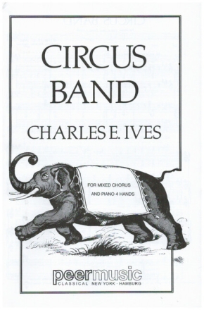 The Circus Band for mixed chorus (SSATTBB) and piano 4 hands score